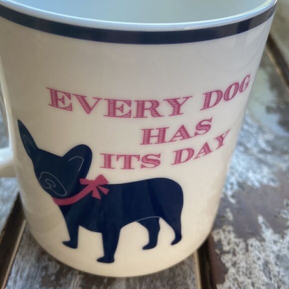 Draper James Vintage Every Dog Has Its Day Coffee Mug NWOT - Picture 9 of 12